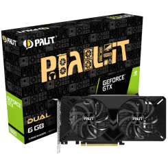 Відеокарта Palit GeForce GTX 1660 Dual 6144MB (NE51660018J9-1161C) (Відновлено продавцем, 745366)