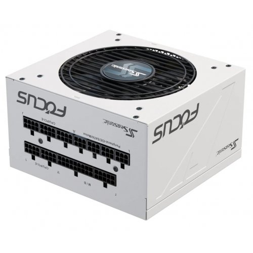 Купить Блок питания Seasonic Focus GX-1000W (FOCUS-GX-1000-WHITE) White с проверкой совместимости: обзор, характеристики, цена в Киеве, Днепре, Одессе, Харькове, Украине | интернет-магазин TELEMART.UA фото