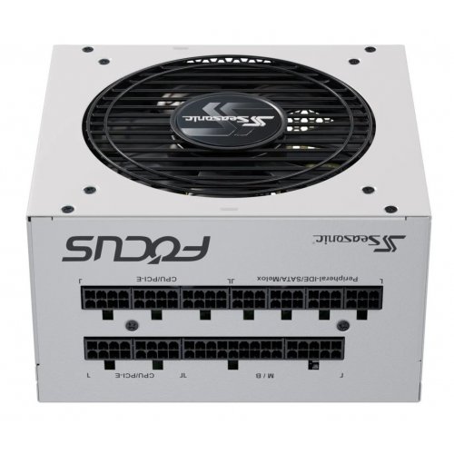 Купить Блок питания Seasonic Focus GX-1000W (FOCUS-GX-1000-WHITE) White с проверкой совместимости: обзор, характеристики, цена в Киеве, Днепре, Одессе, Харькове, Украине | интернет-магазин TELEMART.UA фото