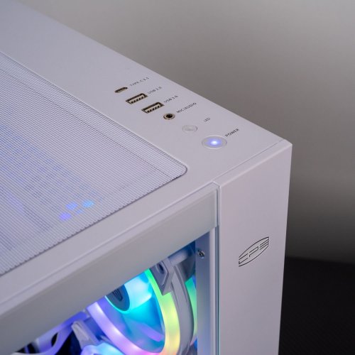 Купити Комп'ютер HEXO Gaming RTX5070 Pro (HGB-7500FN5070-D532S1TWH) White - ціна в Києві, Львові, Вінниці, Хмельницькому, Франківську, Україні | інтернет-магазин TELEMART.UA фото