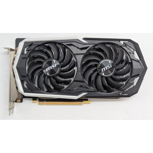 Купить Видеокарта MSI GeForce GTX 1660 Ti ARMOR OC 6144MB (GTX 1660 TI ARMOR 6G OC) (Восстановлено продавцом, 745424) с проверкой совместимости: обзор, характеристики, цена в Киеве, Днепре, Одессе, Харькове, Украине | интернет-магазин TELEMART.UA фото