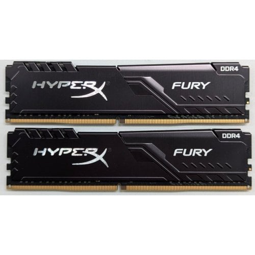 Купить Озу HyperX DDR4 16GB (2x8GB) 3000Mhz FURY Black (HX430C15FB3K2/16) (Восстановлено продавцом, 745449) с проверкой совместимости: обзор, характеристики, цена в Киеве, Днепре, Одессе, Харькове, Украине | интернет-магазин TELEMART.UA фото