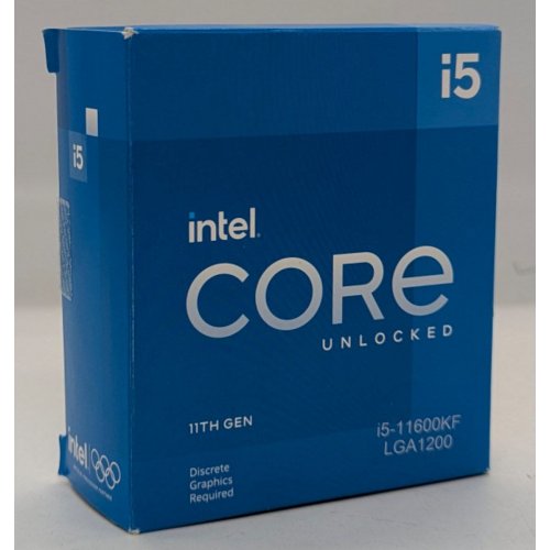 Процесор Intel Core i5-11600KF 3.9(4.9)GHz 12MB s1200 Box (BX8070811600KF) (Відновлено продавцем, 745451) купити з перевіркою сумісності: огляд, характеристики, ціна у Києві, Львові, Вінниці, Хмельницькому, Івано-Франківську, Україні | інтернет-магазин TELEMART.UA фото