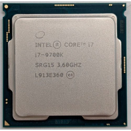 Процесор Intel Core i7-9700K 3.6(4.9)GHz 12MB s1151 Tray (Відновлено продавцем, 745455) купити з перевіркою сумісності: огляд, характеристики, ціна у Києві, Львові, Вінниці, Хмельницькому, Івано-Франківську, Україні | інтернет-магазин TELEMART.UA фото