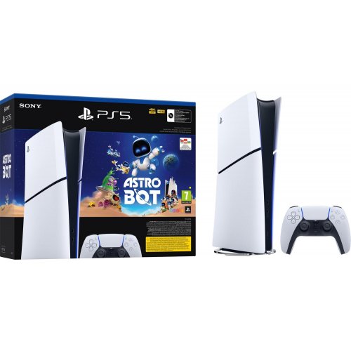 Купить Игровая консоль Sony PlayStation 5 Slim Digital Edition (Astro Bot в подарок) (1000044336) - цена в Харькове, Киеве, Днепре, Одессе
в интернет-магазине Telemart фото