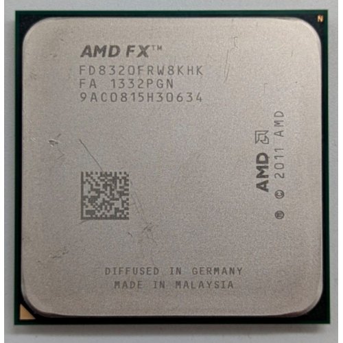 Купить Процессор AMD FX-8320 3.5GHz 16MB sAM3+ Tray (FD8320FRW8KHK) (Восстановлено продавцом, 745457) с проверкой совместимости: обзор, характеристики, цена в Киеве, Днепре, Одессе, Харькове, Украине | интернет-магазин TELEMART.UA фото