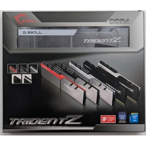 Озп G.Skill DDR4 16GB (2x8GB) 3200Mhz Trident Z (F4-3200C16D-16GTZSW) (Відновлено продавцем, 745474) купити з перевіркою сумісності: огляд, характеристики, ціна у Києві, Львові, Вінниці, Хмельницькому, Івано-Франківську, Україні | інтернет-магазин TELEMART.UA фото