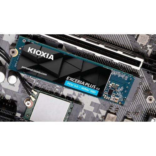 SSD-диск Kioxia Exceria Plus G4 3D BiCS FLASH TLC 2TB M.2 (2280 PCI-E) NVMe x4 (LVD10Z002TG8) купити з перевіркою сумісності: огляд, характеристики, ціна у Києві, Львові, Вінниці, Хмельницькому, Івано-Франківську, Україні | інтернет-магазин TELEMART.UA фото