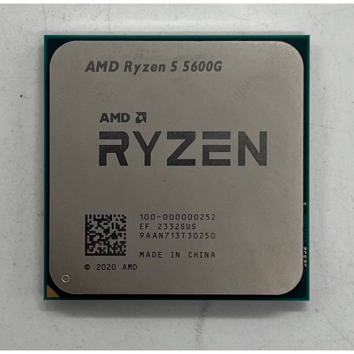 Купить Процессор AMD Ryzen 5 5600G 3.9(4.4)GHz 16MB sAM4 Tray (100-000000252) (Восстановлено продавцом, 745569) с проверкой совместимости: обзор, характеристики, цена в Киеве, Днепре, Одессе, Харькове, Украине | интернет-магазин TELEMART.UA фото