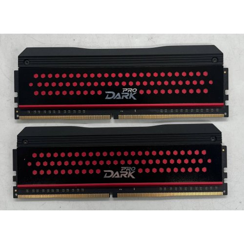 Озп Team DDR4 16GB (2x8GB) 3000Mhz Dark Pro Black/Red (TDPRD416G3000HC15ADC01) (Відновлено продавцем, 745571) купити з перевіркою сумісності: огляд, характеристики, ціна у Києві, Львові, Вінниці, Хмельницькому, Івано-Франківську, Україні | інтернет-магазин TELEMART.UA фото