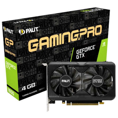 Відеокарта Palit GeForce GTX 1650 Gaming Pro 4096MB (NE6165001BG1-1175A) (Відновлено продавцем, 745573) купити з перевіркою сумісності: огляд, характеристики, ціна у Києві, Львові, Вінниці, Хмельницькому, Івано-Франківську, Україні | інтернет-магазин TELEMART.UA фото