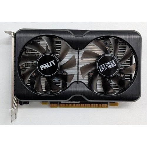 Відеокарта Palit GeForce GTX 1650 Gaming Pro 4096MB (NE6165001BG1-1175A) (Відновлено продавцем, 745573) купити з перевіркою сумісності: огляд, характеристики, ціна у Києві, Львові, Вінниці, Хмельницькому, Івано-Франківську, Україні | інтернет-магазин TELEMART.UA фото