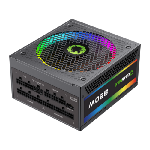 Купить Блок питания GAMEMAX RGB850 PRO 850W (RGB 850 PRO ATX3.0/3.1 PCIE5.0/5.1) Black (Состояние нового, 745575) с проверкой совместимости: обзор, характеристики, цена в Киеве, Днепре, Одессе, Харькове, Украине | интернет-магазин TELEMART.UA фото