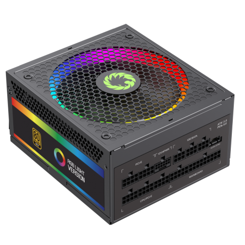 Купить Блок питания GAMEMAX RGB850 PRO 850W (RGB 850 PRO ATX3.0/3.1 PCIE5.0/5.1) Black (Состояние нового, 745575) с проверкой совместимости: обзор, характеристики, цена в Киеве, Днепре, Одессе, Харькове, Украине | интернет-магазин TELEMART.UA фото