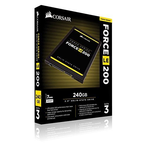 Продати SSD-диск Corsair Force Series LE200 TLC 240GB 2.5" (CSSD-F240GBLE200B) за Trade-In у інтернет-магазині Телемарт - Київ, Дніпро, Україна фото