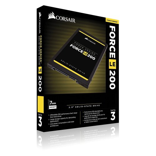 Продати SSD-диск Corsair Force Series LE200 TLC 120GB 2.5" (CSSD-F120GBLE200C) за Trade-In у інтернет-магазині Телемарт - Київ, Дніпро, Україна фото