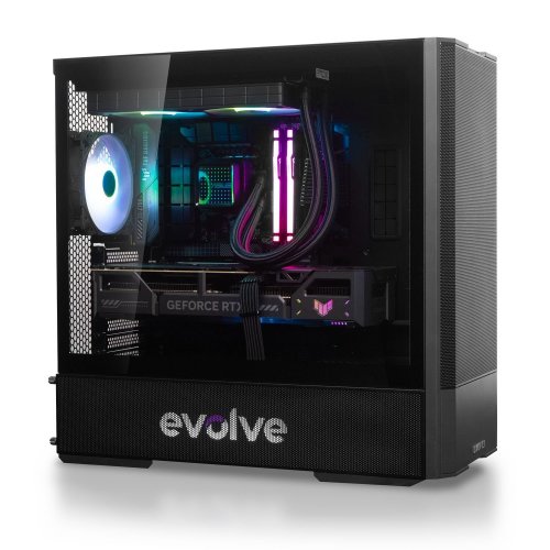 Купить Компьютер EVOLVE GamePart Gold B (EVGP-GBR770N507-D532S1TBK) Black - цена в Харькове, Киеве, Днепре, Одессе
в интернет-магазине Telemart фото