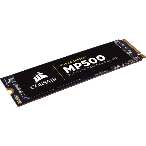 Продать SSD-диск Corsair Force Series MP500 MLC 480GB M.2 (2280 PCI-E) NVMe x4 (CSSD-F480GBMP500) по Trade-In интернет-магазине Телемарт - Киев, Днепр, Украина фото