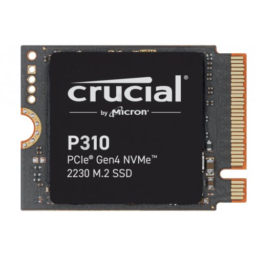 Купить SSD-диск Crucial P310 3D NAND 1TB M.2 (2230 PCI-E) NVMe x4 (CT1000P310SSD2) с проверкой совместимости: обзор, характеристики, цена в Киеве, Днепре, Одессе, Харькове, Украине | интернет-магазин TELEMART.UA фото