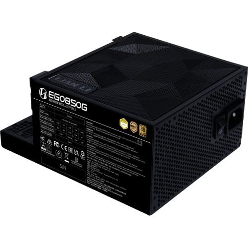 Купить Блок питания Lian Li Edge Gold 850W (G9P.EG0850G.B000.EU) Black с проверкой совместимости: обзор, характеристики, цена в Киеве, Днепре, Одессе, Харькове, Украине | интернет-магазин TELEMART.UA фото