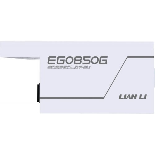 Блок живлення Lian Li Edge Gold 850W (G9P.EG0850G.W000.EU) White купити з перевіркою сумісності: огляд, характеристики, ціна у Києві, Львові, Вінниці, Хмельницькому, Івано-Франківську, Україні | інтернет-магазин TELEMART.UA фото