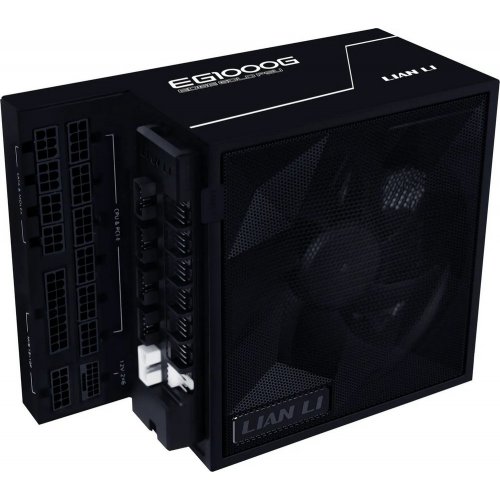 Купить Блок питания Lian Li Edge Gold 1000W (G9P.EG1000G.BH00.EU) Black с проверкой совместимости: обзор, характеристики, цена в Киеве, Днепре, Одессе, Харькове, Украине | интернет-магазин TELEMART.UA фото