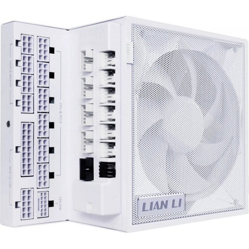 Блок живлення Lian Li Edge Gold 1000W (G9P.EG1000G.WH00.EU) White купити з перевіркою сумісності: огляд, характеристики, ціна у Києві, Львові, Вінниці, Хмельницькому, Івано-Франківську, Україні | інтернет-магазин TELEMART.UA фото