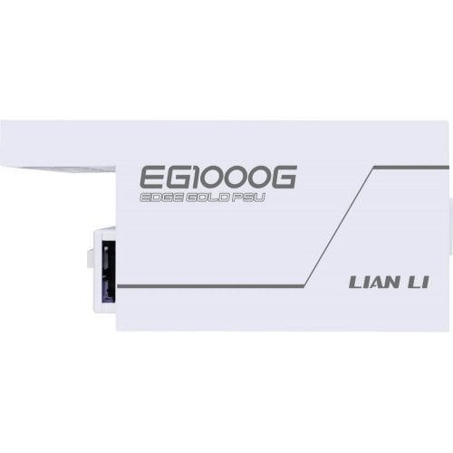 Купить Блок питания Lian Li Edge Gold 1000W (G9P.EG1000G.WH00.EU) White с проверкой совместимости: обзор, характеристики, цена в Киеве, Днепре, Одессе, Харькове, Украине | интернет-магазин TELEMART.UA фото