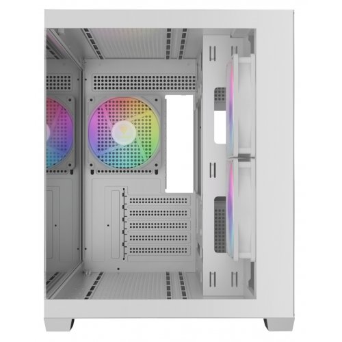 Корпус Gamdias AURA GC10M ARGB Tempered Glass без БЖ (4711514502312) White купити з перевіркою сумісності: огляд, характеристики, ціна у Києві, Львові, Вінниці, Хмельницькому, Івано-Франківську, Україні | інтернет-магазин TELEMART.UA фото