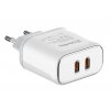 Photo ColorWay 2 x USB Type-C 40W (CW-CHS048PD-WT) White