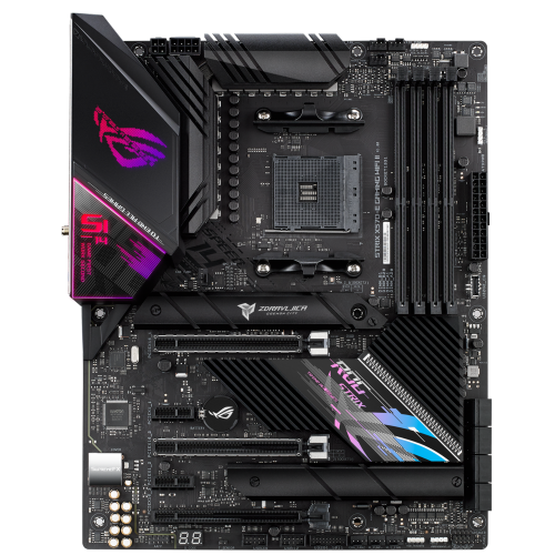 Купить Материнская плата Asus ROG STRIX X570-E GAMING II (WI-FI) (sAM4, X570) (Восстановлено продавцом, 745827) с проверкой совместимости: обзор, характеристики, цена в Киеве, Днепре, Одессе, Харькове, Украине | интернет-магазин TELEMART.UA фото