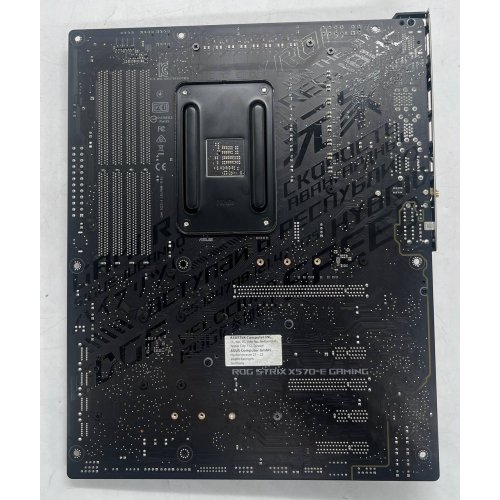 Материнська плата Asus ROG STRIX X570-E GAMING II (WI-FI) (sAM4, X570) (Відновлено продавцем, 745827) купити з перевіркою сумісності: огляд, характеристики, ціна у Києві, Львові, Вінниці, Хмельницькому, Івано-Франківську, Україні | інтернет-магазин TELEMART.UA фото