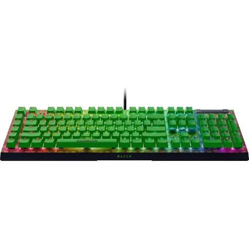 Купити Клавіатура Razer BlackWidow V4 X Green Switch Minecraft (RZ03-04704100-R3M1) Green - ціна в Києві, Львові, Вінниці, Хмельницькому, Франківську, Україні | інтернет-магазин TELEMART.UA фото