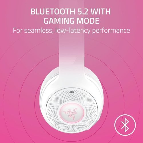 Купити Навушники Razer Kraken Kitty V2 BT (RZ04-04860600-R3M1) White - ціна в Києві, Львові, Вінниці, Хмельницькому, Франківську, Україні | інтернет-магазин TELEMART.UA фото