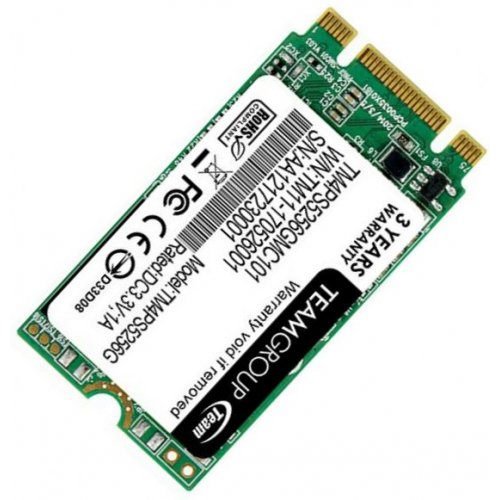 Продати SSD-диск Team Lite MLC 256GB M.2 (2242 SATA) (TM4PS5256GMC101) за Trade-In у інтернет-магазині Телемарт - Київ, Дніпро, Україна фото