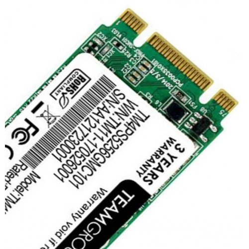 Продати SSD-диск Team Lite MLC 256GB M.2 (2242 SATA) (TM4PS5256GMC101) за Trade-In у інтернет-магазині Телемарт - Київ, Дніпро, Україна фото