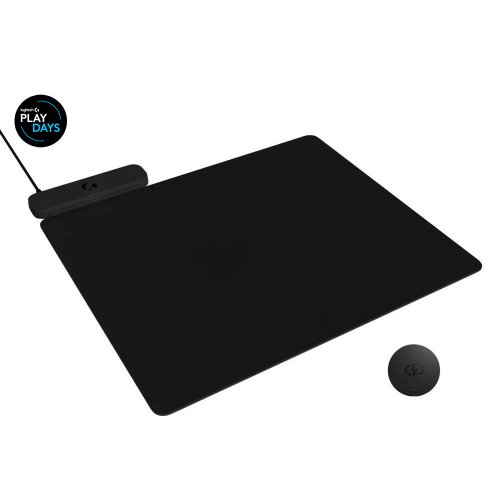 Купити Килимок для миші Logitech Powerplay 2 (947-000003) Black - ціна в Києві, Львові, Вінниці, Хмельницькому, Франківську, Україні | інтернет-магазин TELEMART.UA фото