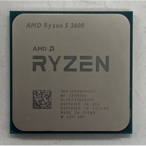 Процесор AMD Ryzen 5 3600 3.6(4.2)GHz 32MB sAM4 Tray (100-000000031) (Відновлено продавцем, 745893) купити з перевіркою сумісності: огляд, характеристики, ціна у Києві, Львові, Вінниці, Хмельницькому, Івано-Франківську, Україні | інтернет-магазин TELEMART.UA фото