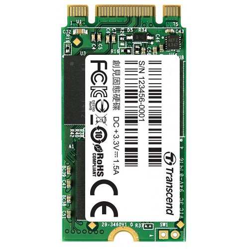 Продать SSD-диск Transcend MTS400 MLC 256GB M.2 (2242 SATA) (TS256GMTS400S) по Trade-In интернет-магазине Телемарт - Киев, Днепр, Украина фото