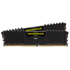 Озу Corsair DDR4 32GB (2x16GB) 3600Mhz Vengeance LPX Black (CMK32GX4M2D3600C18) (Восстановлено продавцом, 745947)