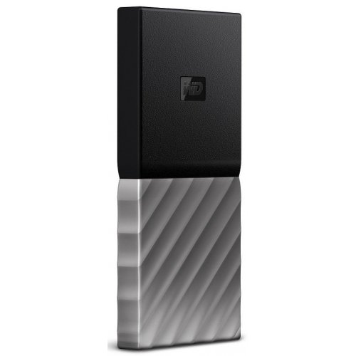 Продати SSD-диск Western Digital My Passport TLC 256GB USB 3.1 (WDBK3E2560PSL-WESN) Black/Grey за Trade-In у інтернет-магазині Телемарт - Київ, Дніпро, Україна фото