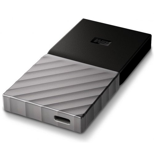 Продати SSD-диск Western Digital My Passport TLC 256GB USB 3.1 (WDBK3E2560PSL-WESN) Black/Grey за Trade-In у інтернет-магазині Телемарт - Київ, Дніпро, Україна фото