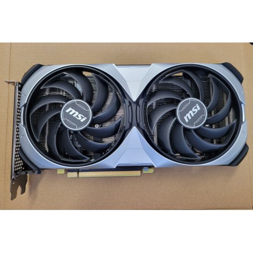 Купить Уценка видеокарта MSI GeForce RTX 4070 SUPER VENTUS 2X OC 12228MB (RTX 4070 SUPER 12G VENTUS 2X OC) (Следы использования, 746237) с проверкой совместимости: обзор, характеристики, цена в Киеве, Днепре, Одессе, Харькове, Украине | интернет-магазин TELEMART.UA фото