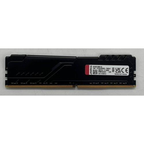 Озп Kingston DDR4 16GB 3200Mhz FURY Beast Black (KF432C16BB1/16) (Відновлено продавцем, 746266) купити з перевіркою сумісності: огляд, характеристики, ціна у Києві, Львові, Вінниці, Хмельницькому, Івано-Франківську, Україні | інтернет-магазин TELEMART.UA фото