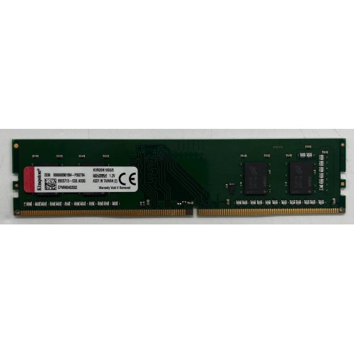 Озп Kingston DDR4 8GB 2666Mhz ValueRAM (KVR26N19S6/8) (Відновлено продавцем, 746268) купити з перевіркою сумісності: огляд, характеристики, ціна у Києві, Львові, Вінниці, Хмельницькому, Івано-Франківську, Україні | інтернет-магазин TELEMART.UA фото