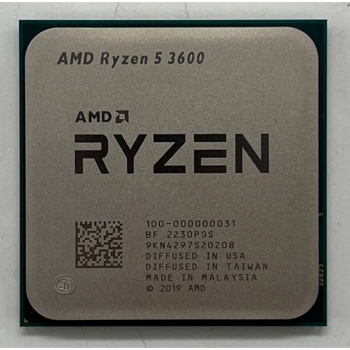 Процесор AMD Ryzen 5 3600 3.6(4.2)GHz 32MB sAM4 Tray (100-000000031) (Відновлено продавцем, 746271) купити з перевіркою сумісності: огляд, характеристики, ціна у Києві, Львові, Вінниці, Хмельницькому, Івано-Франківську, Україні | інтернет-магазин TELEMART.UA фото