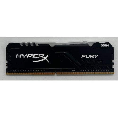 Озп HyperX DDR4 8GB 3200Mhz Fury RGB (HX432C16FB3A/8) (Відновлено продавцем, 746278) купити з перевіркою сумісності: огляд, характеристики, ціна у Києві, Львові, Вінниці, Хмельницькому, Івано-Франківську, Україні | інтернет-магазин TELEMART.UA фото