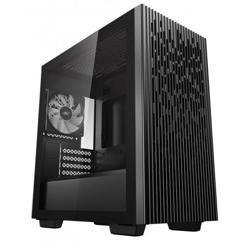 Купить Корпус Deepcool MATREXX 40 3FS Tempered Glass без БП (DP-MATX-MATREXX40-3FS) Black (Восстановлено продавцом, 746447) с проверкой совместимости: обзор, характеристики, цена в Киеве, Днепре, Одессе, Харькове, Украине | интернет-магазин TELEMART.UA фото