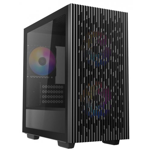 Купить Корпус Deepcool MATREXX 40 3FS Tempered Glass без БП (DP-MATX-MATREXX40-3FS) Black (Восстановлено продавцом, 746447) с проверкой совместимости: обзор, характеристики, цена в Киеве, Днепре, Одессе, Харькове, Украине | интернет-магазин TELEMART.UA фото