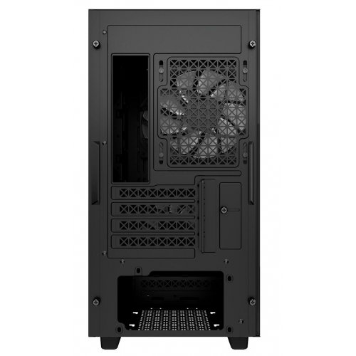 Корпус Deepcool MATREXX 40 3FS Tempered Glass без БЖ (DP-MATX-MATREXX40-3FS) Black (Відновлено продавцем, 746447) купити з перевіркою сумісності: огляд, характеристики, ціна у Києві, Львові, Вінниці, Хмельницькому, Івано-Франківську, Україні | інтернет-магазин TELEMART.UA фото